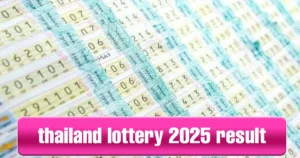 Thailand Lottery 2025 Result