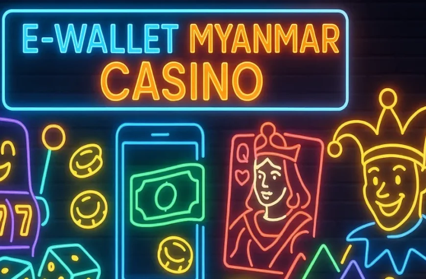 E-wallet Myanmar Casino